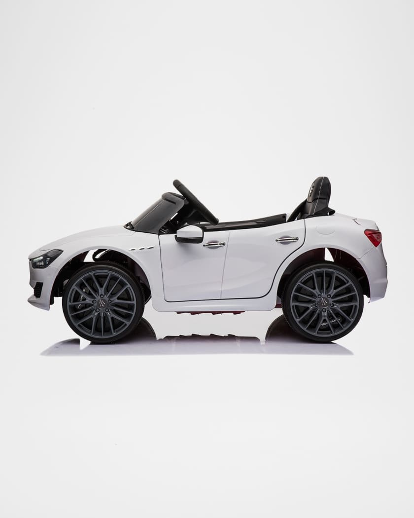 Kids' Maserati Ghibli 12V Ride-On Car