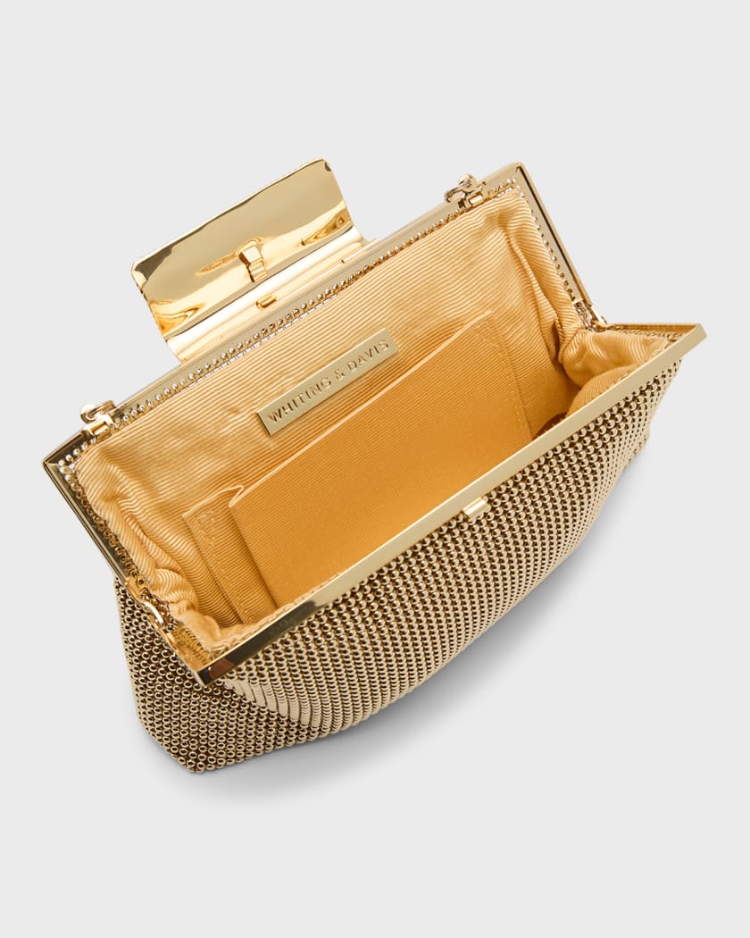Whiting Davis Crystal Clasp Clutch Bag Neiman Marcus