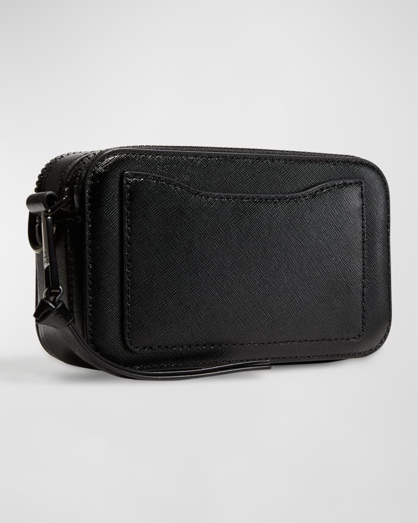 The Snapshot Leather Camera Bag in Black - Marc Jacobs