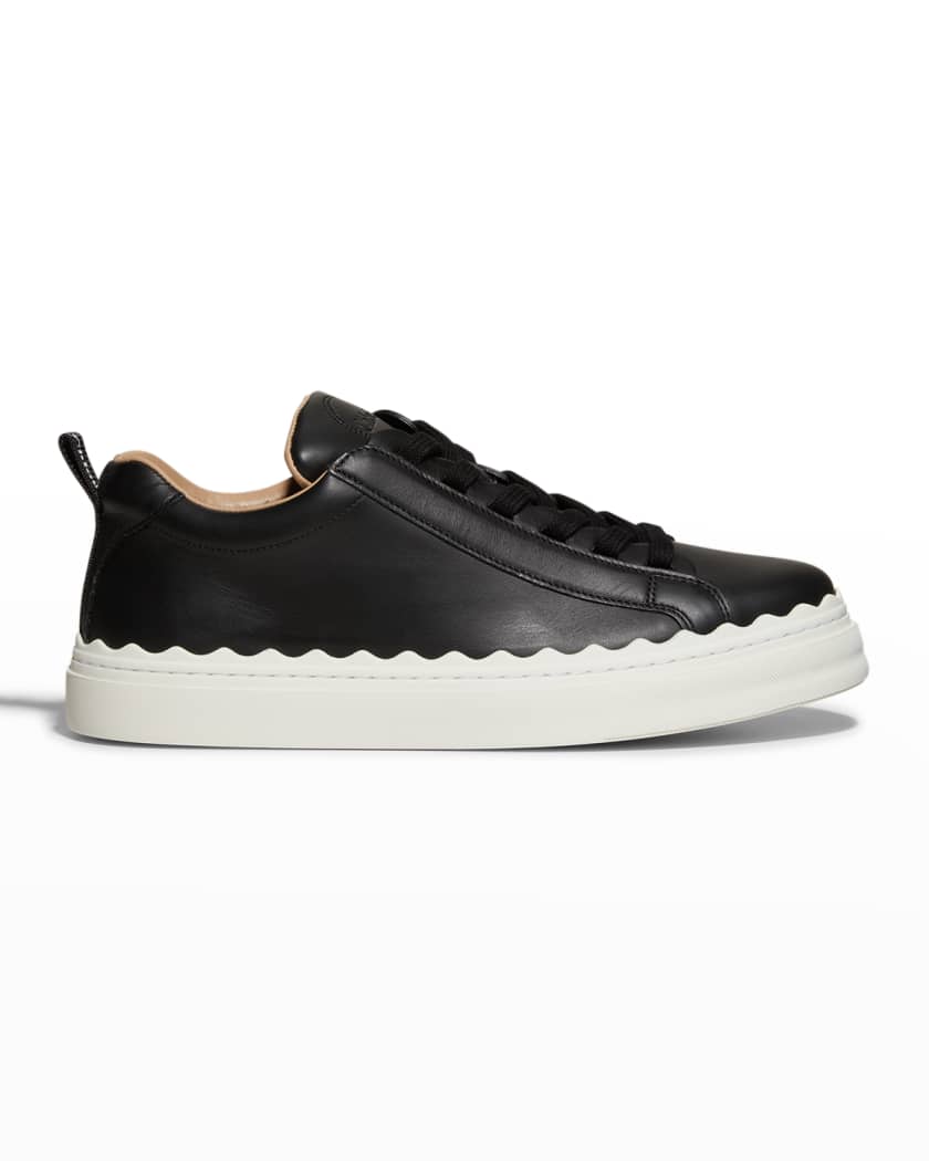 Belønning Blive kold Skriv email Chloe Lauren Low-Top Leather Sneakers | Neiman Marcus