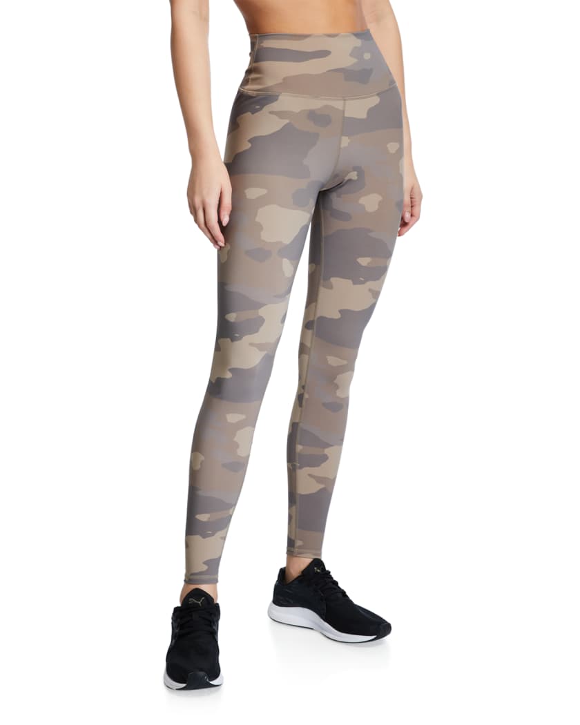 Alo Yoga Vapor Camo-Print High-Waist