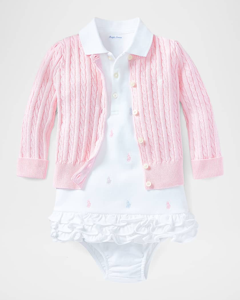 Cable Knit Cotton Cardigan