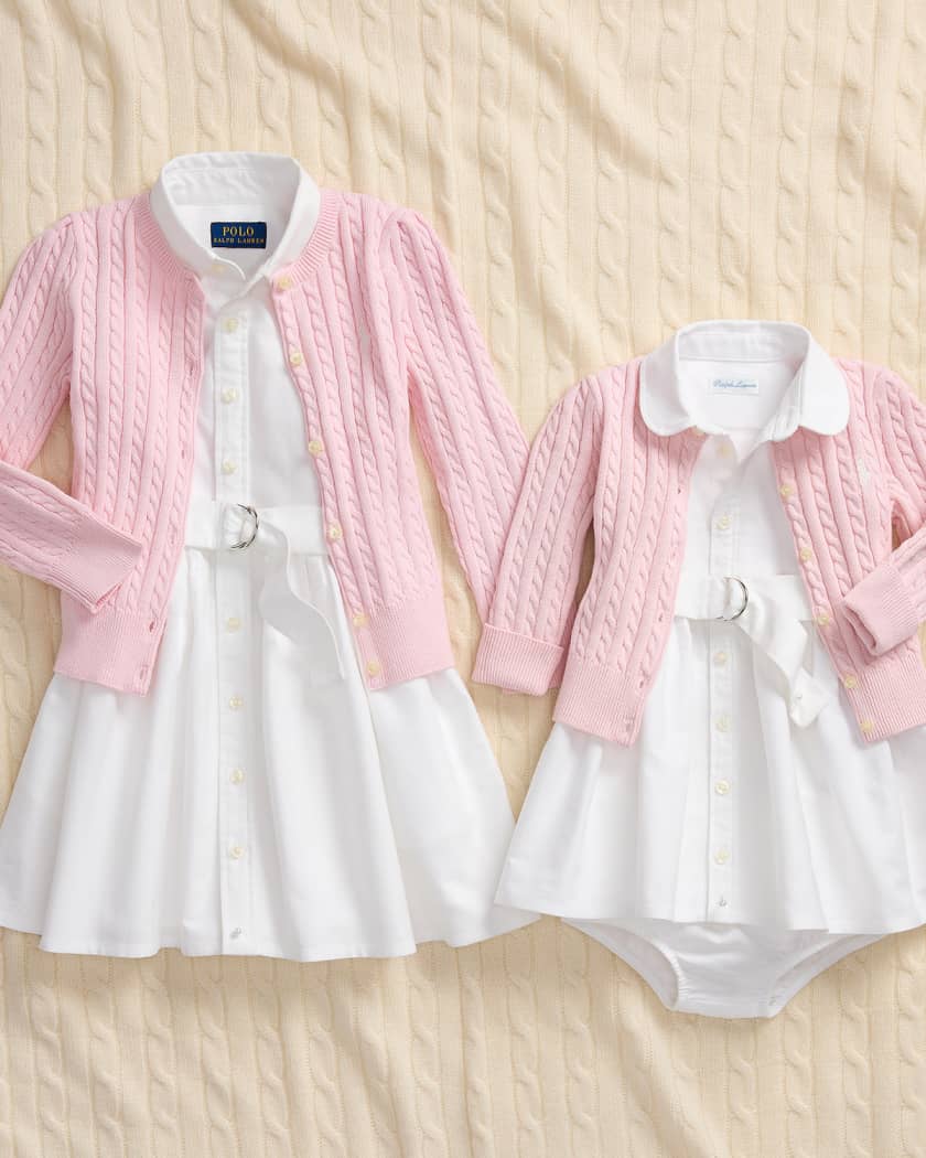 Cable Knit Cotton Cardigan