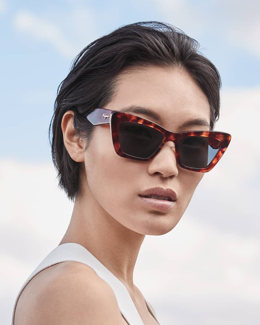 Salvatore ferragamo cat eye sunglasses sale