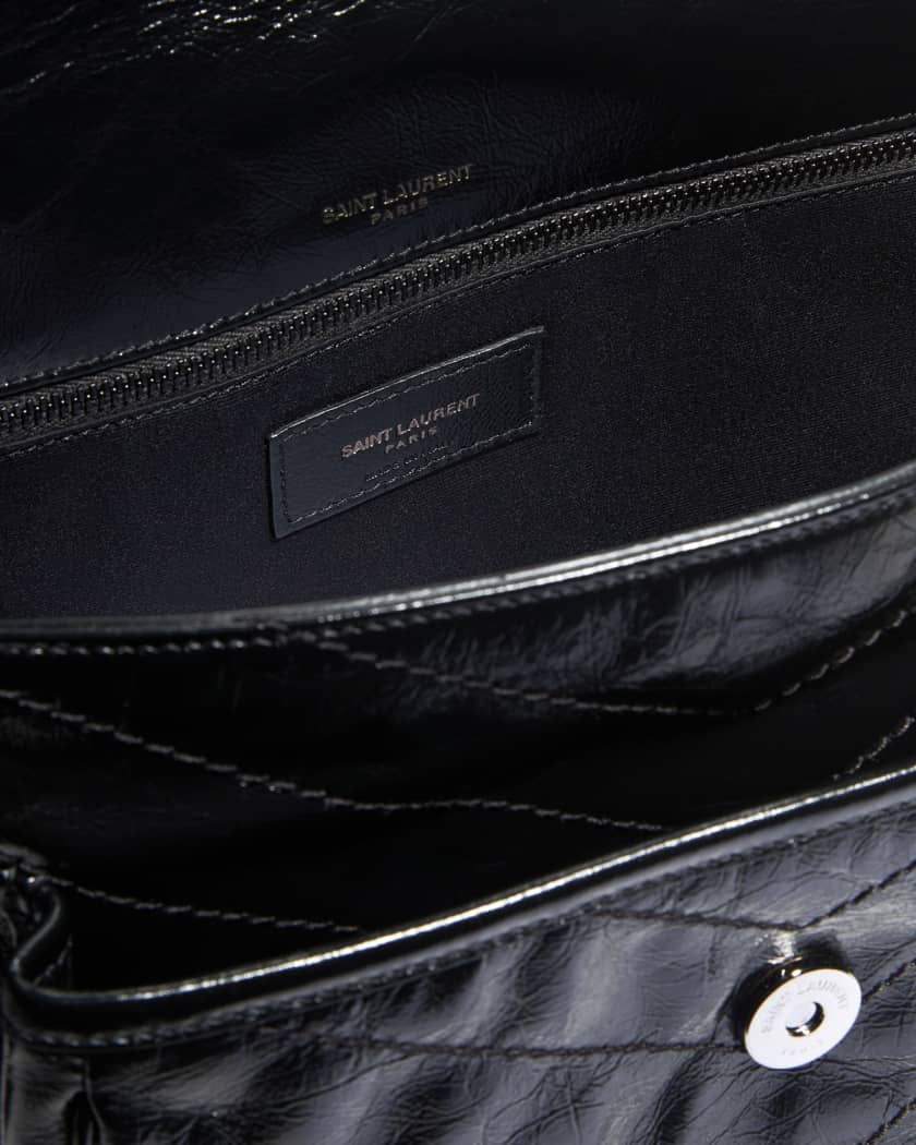 Saint Laurent Niki Mini Leather Shoulder Bag