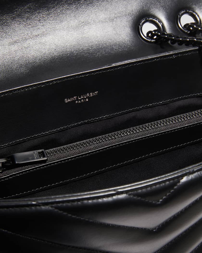 Saint laurent loulou new arrivals medium leather shoulder bag