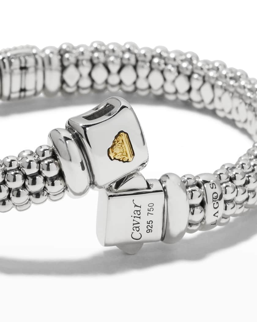 Caviar ring 925 750 discount