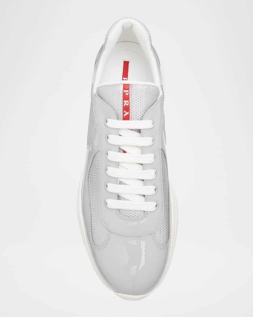 Men's America's Cup Patent Leather Sneakers