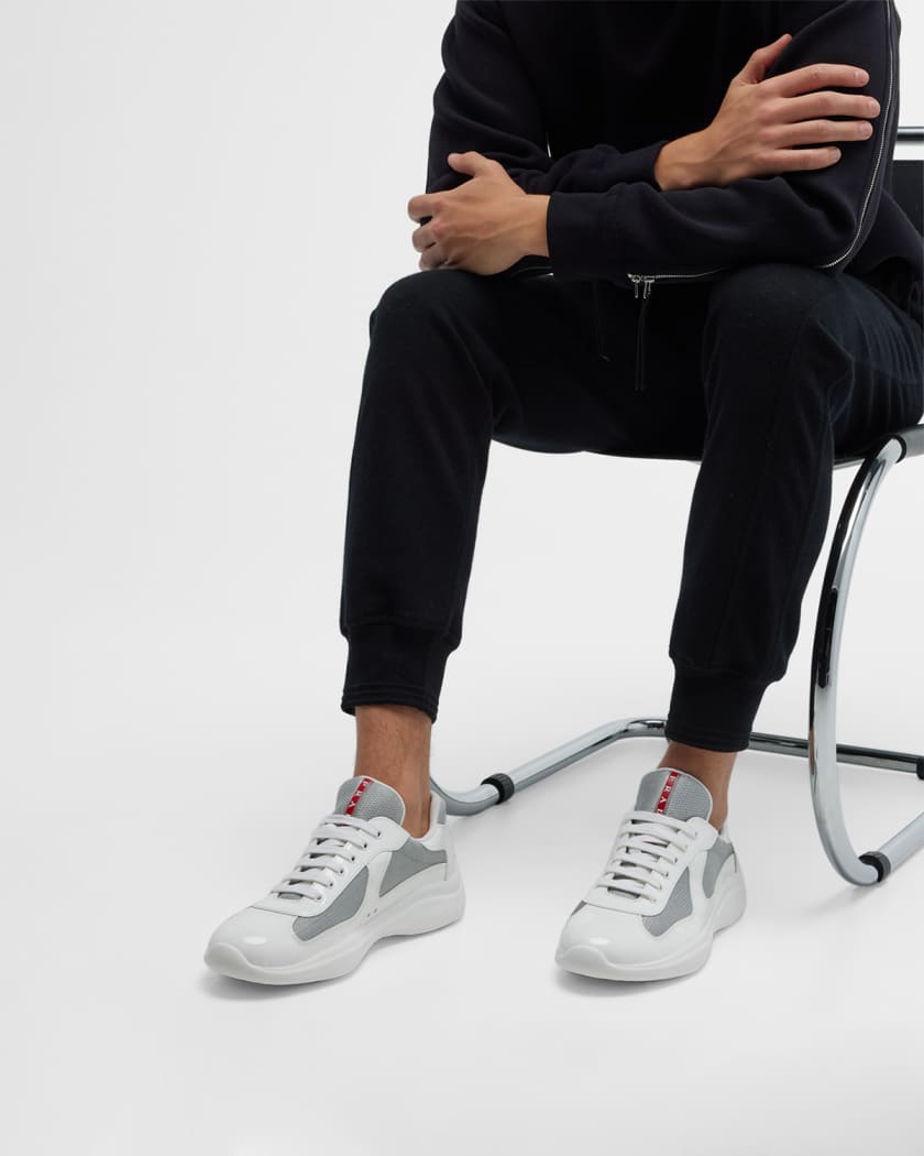 Men's America's Cup Patent Leather Sneakers