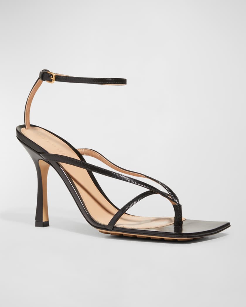 Bottega Veneta Multi Strap Stretch High Heel Sandals Neiman Marcus