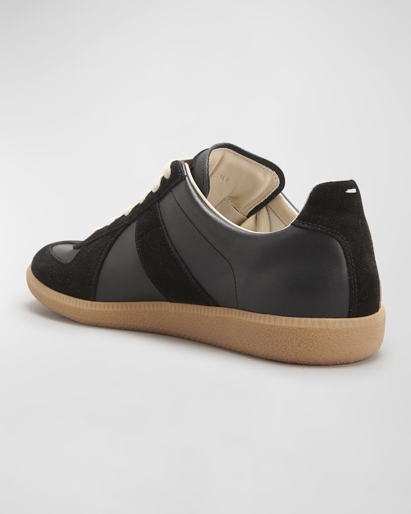 Replica Suede & Leather Sneakers