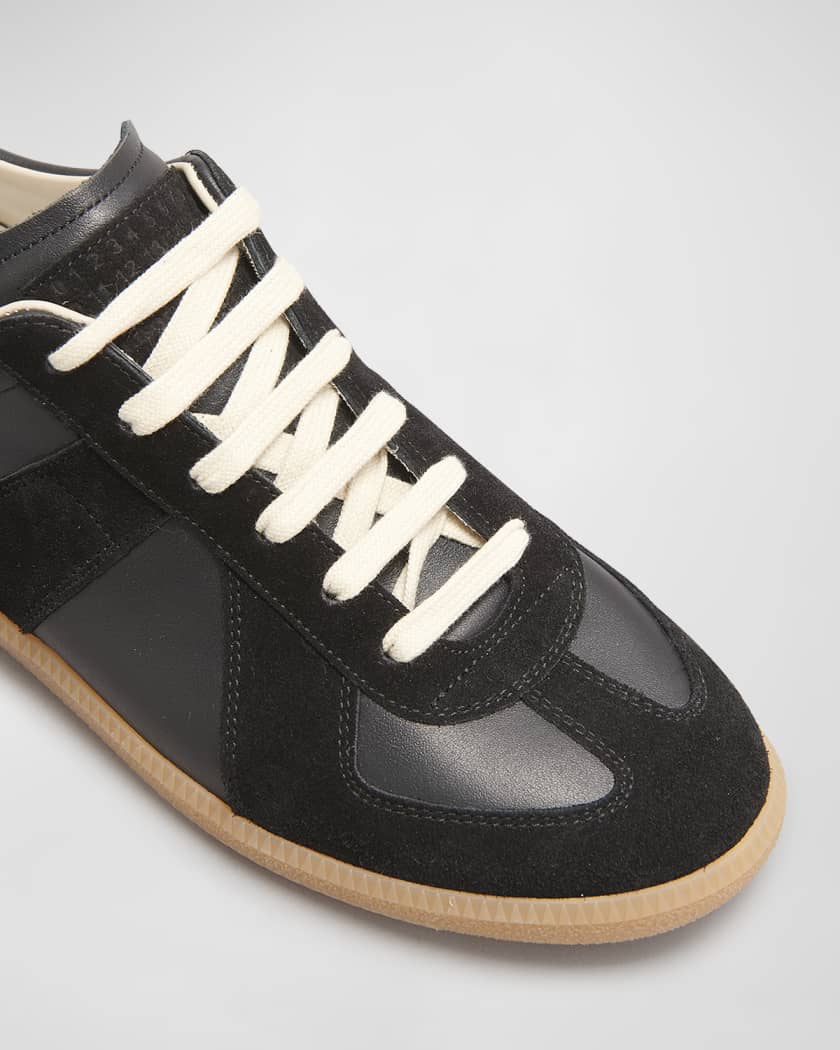 Replica Suede & Leather Sneakers