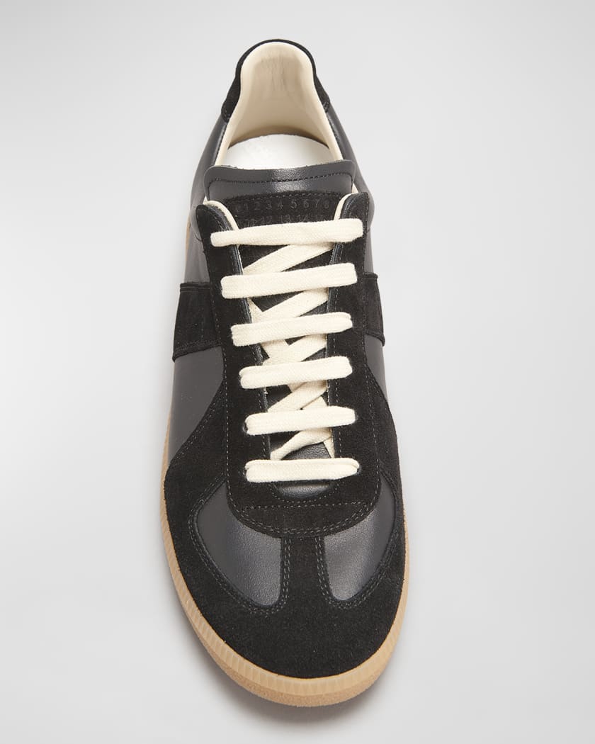 Replica Suede & Leather Sneakers