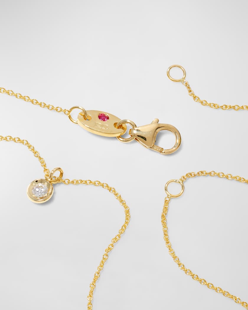 Roberto coin 7 station shop diamond necklace