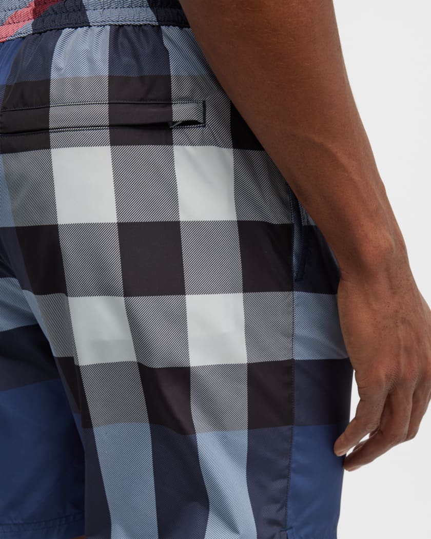 Men's Guildes Signature Check Swim Trunks