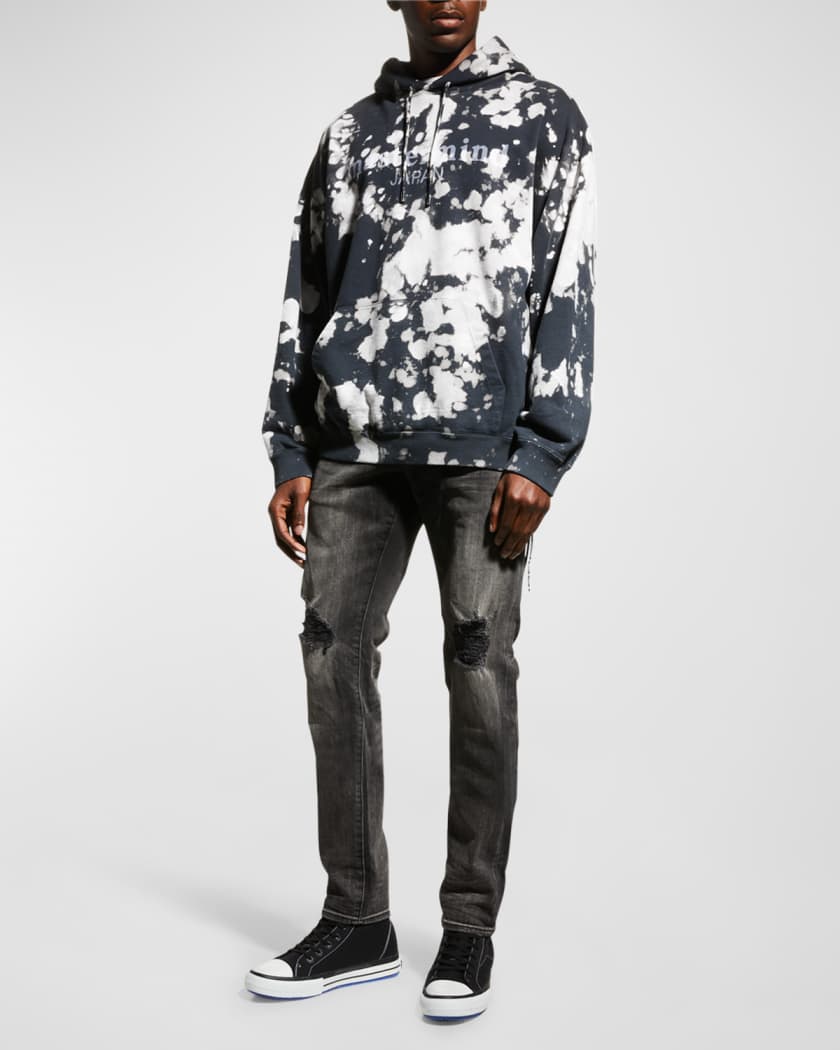 Faded torn jeans outlet