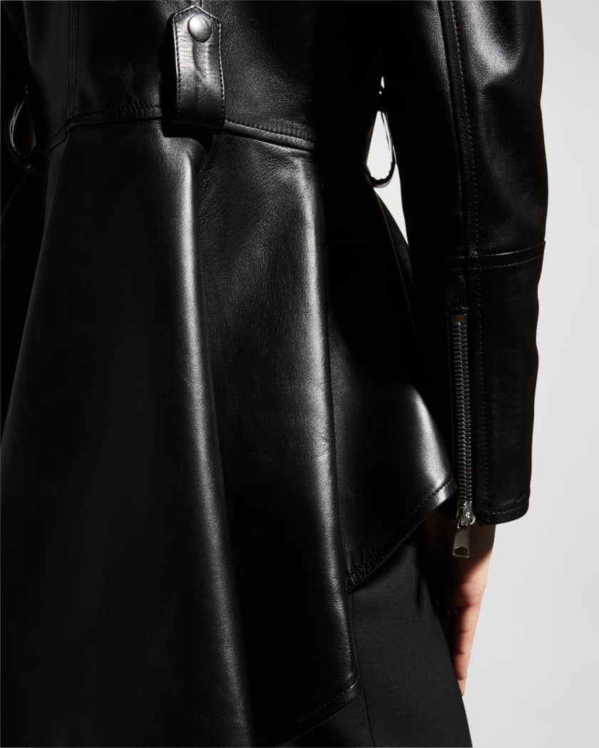 Alexander McQueen cut-out wool blazer - Black