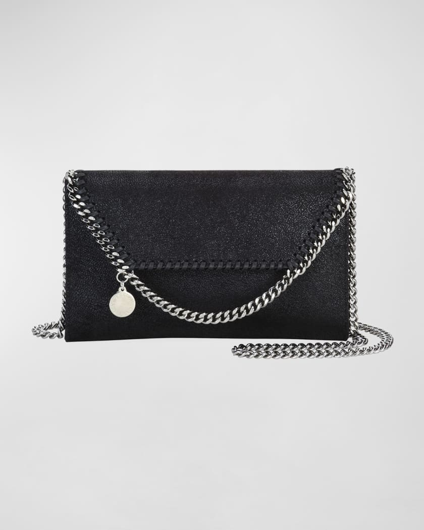 Stella McCartney Falabella Mini Shaggy Deer Wallet on Chain