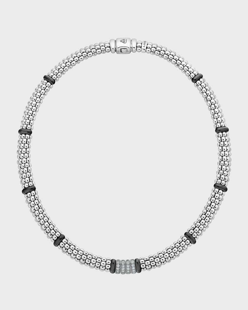 Lagos black clearance caviar necklace