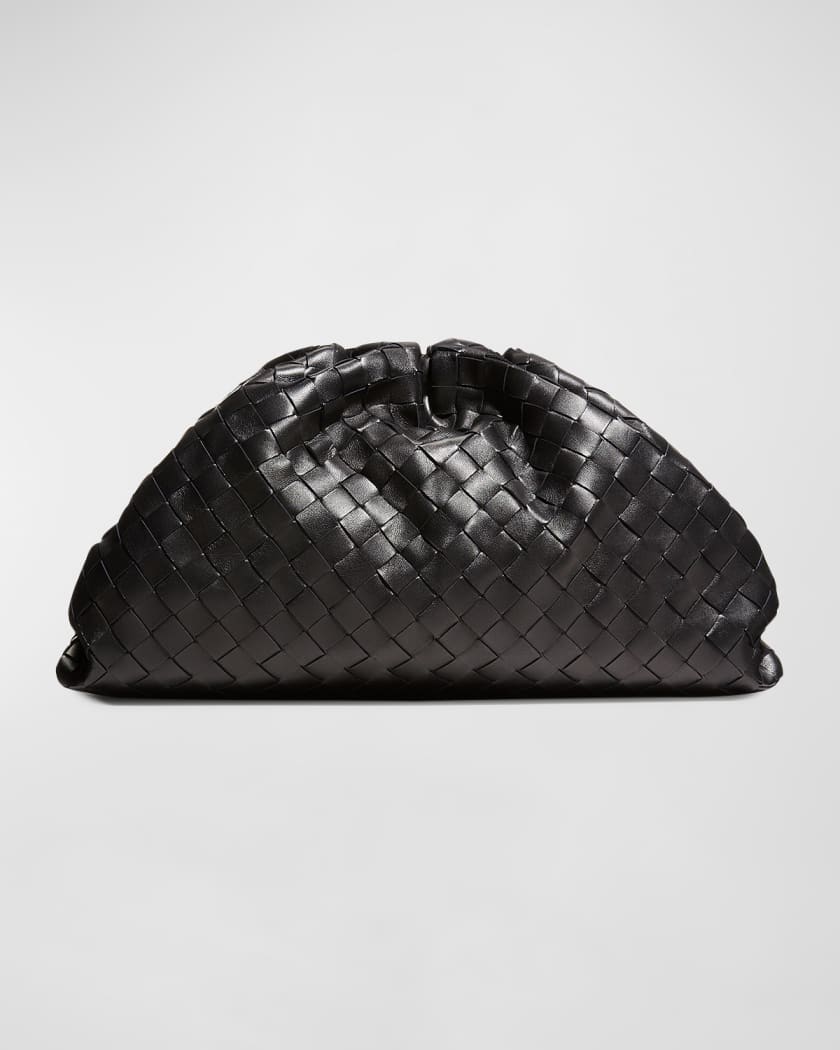 Bottega Veneta The Pouch Intrecciato Clutch Bag