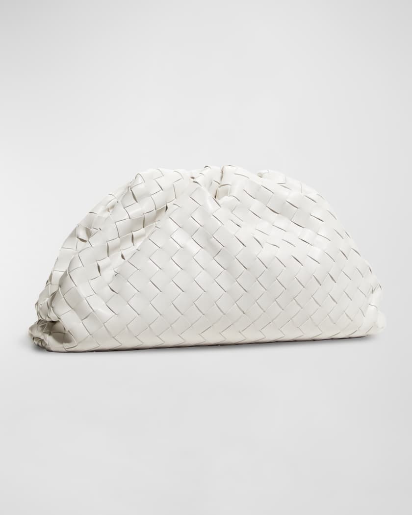 Bottega veneta cheap white clutch