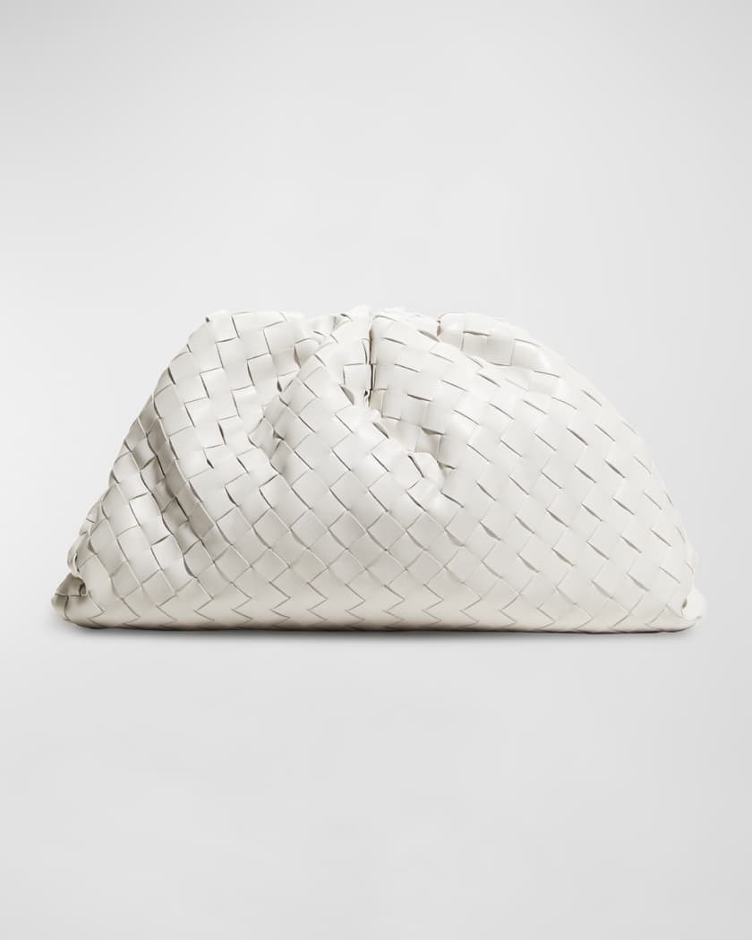 Bottega veneta clearance white pouch