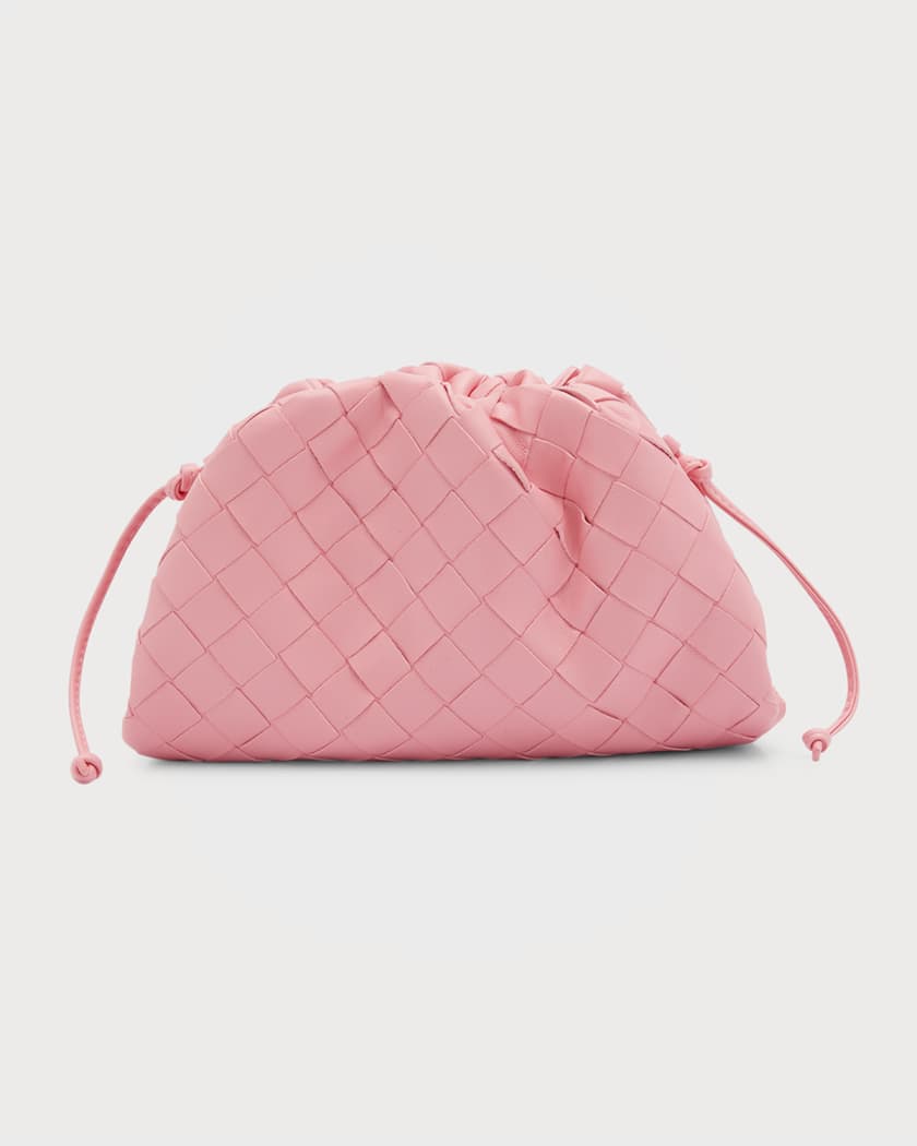 Bottega Veneta Mini Pouch Intrecciato Crossbody Bag