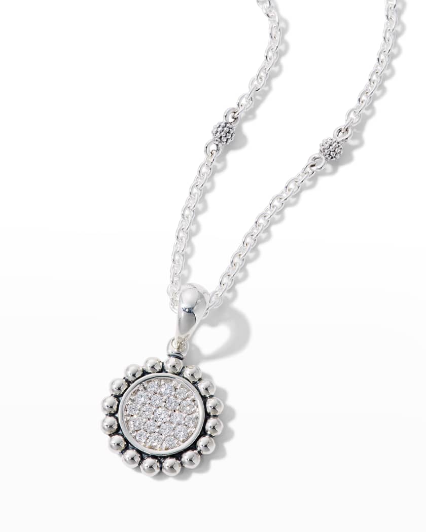 Lagos caviar spark diamond new arrivals necklace