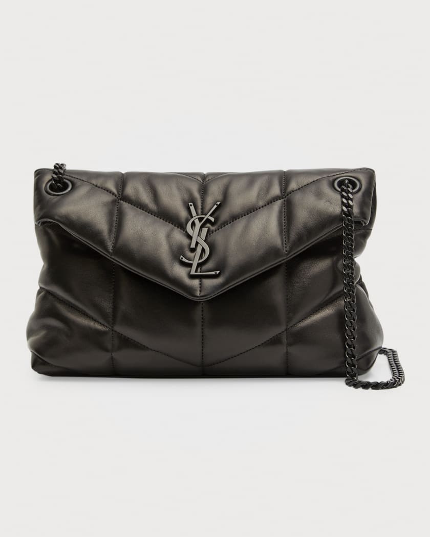 Loulou Small YSL Puffer Chain Shoulder Bag