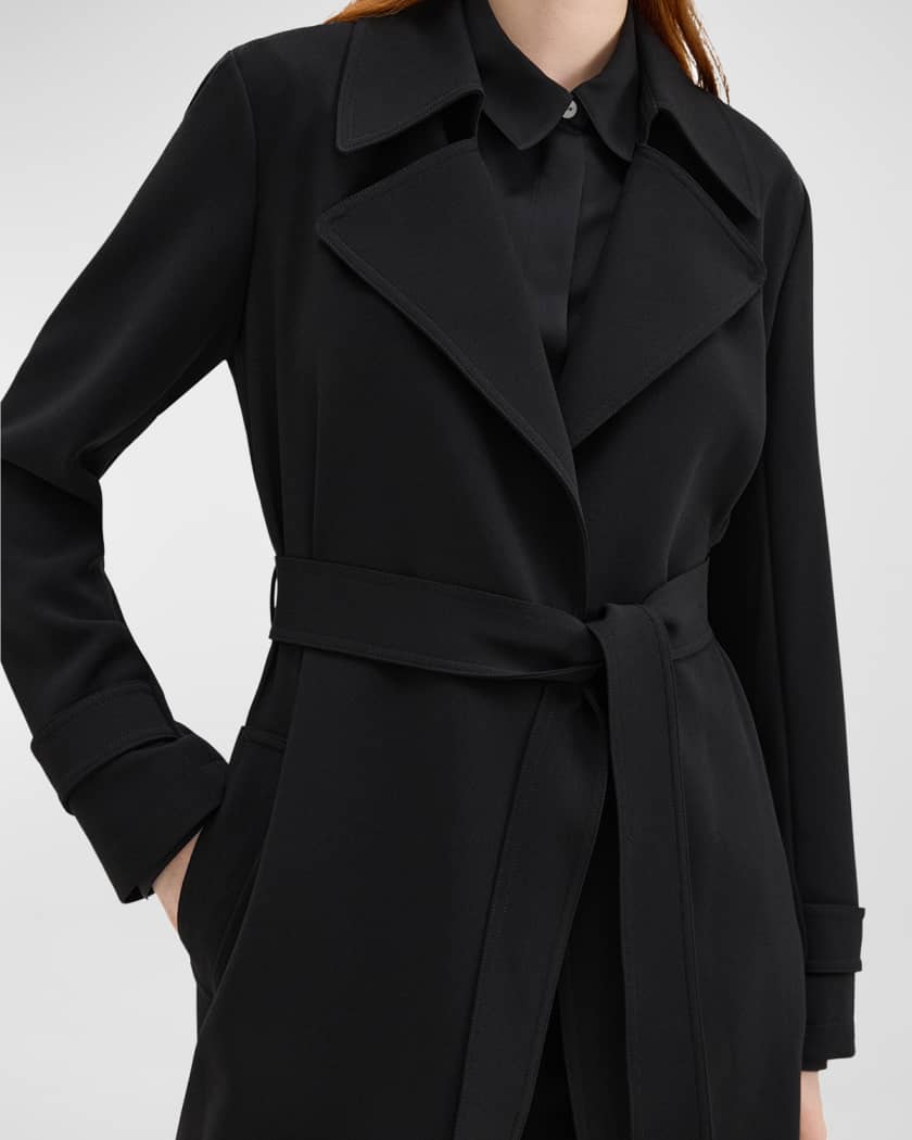 Theory Oaklane Trench Neiman Marcus