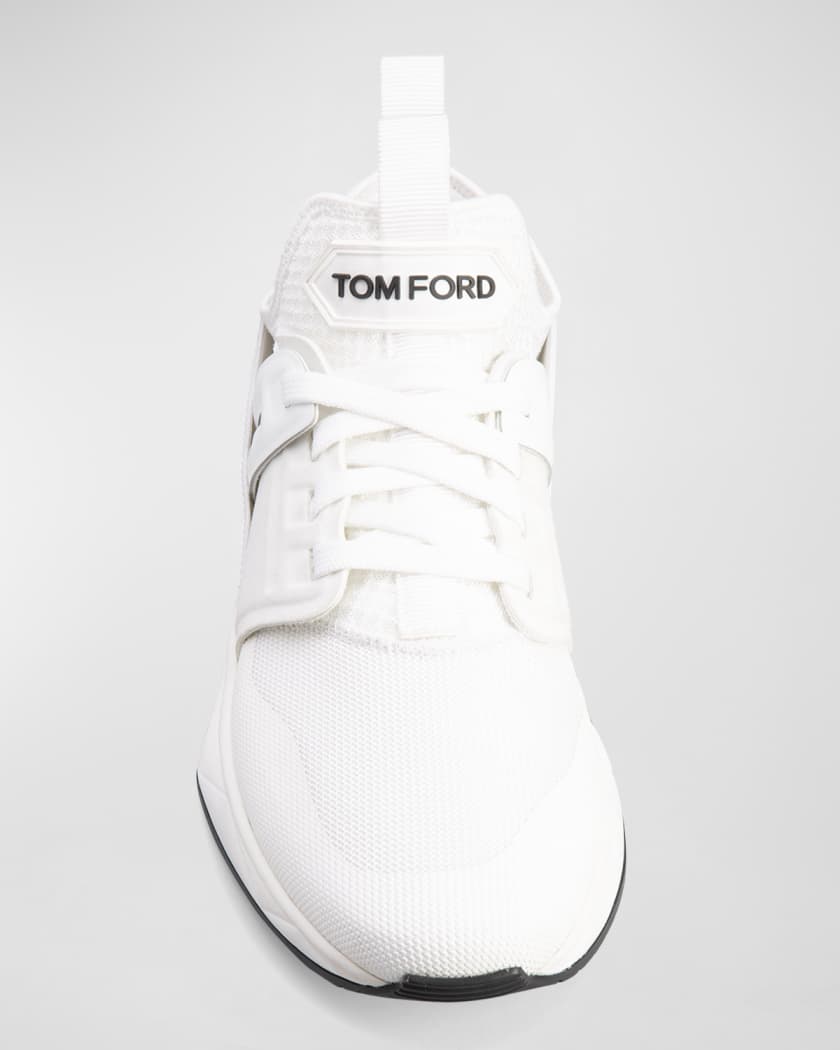 Tom Ford Stretch Denim Trainer Sneakers in Blue