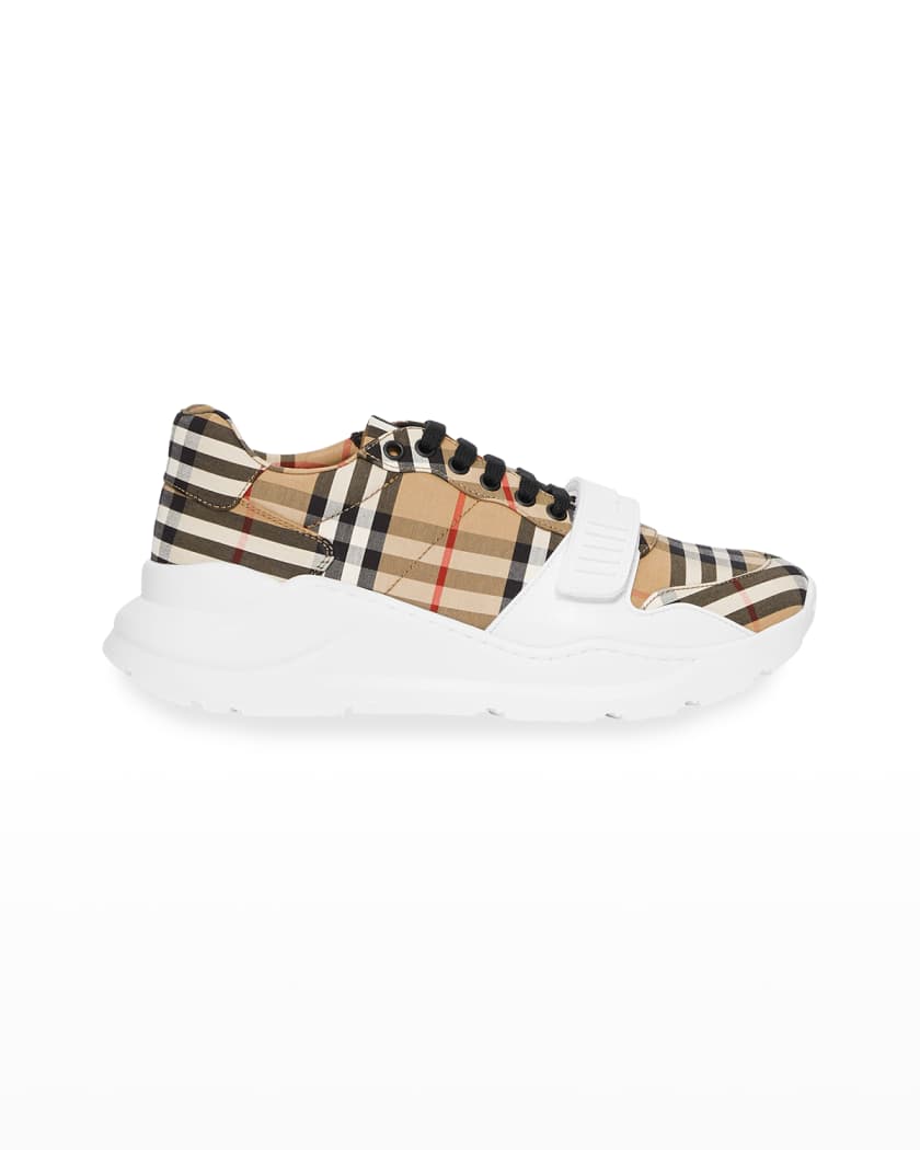 burberry strap sneakers