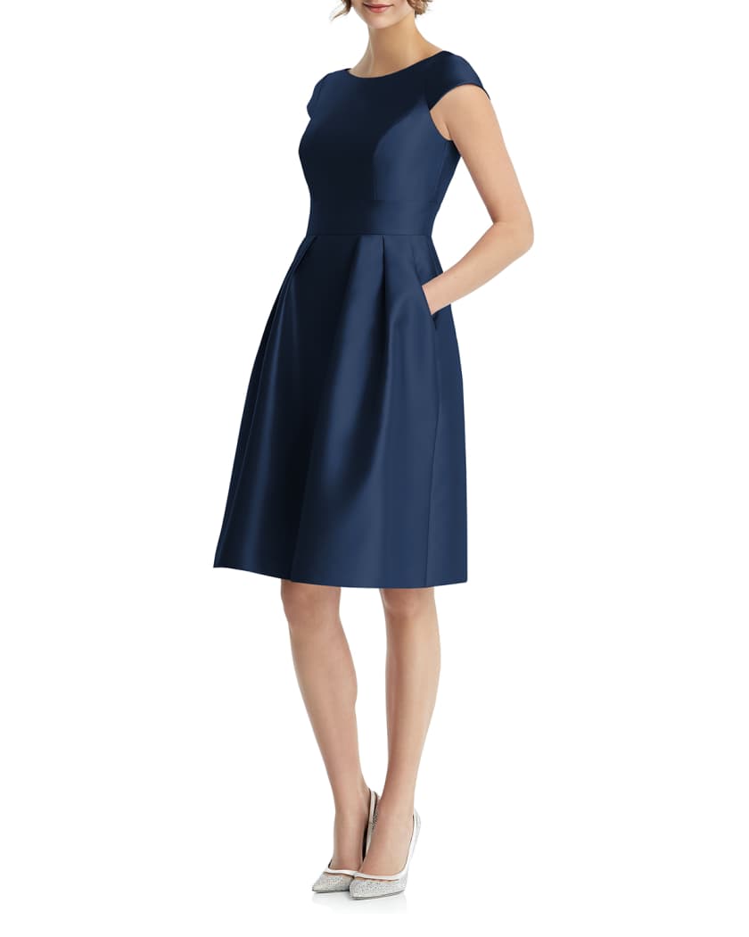 Alfred sung one shoulder dress clearance