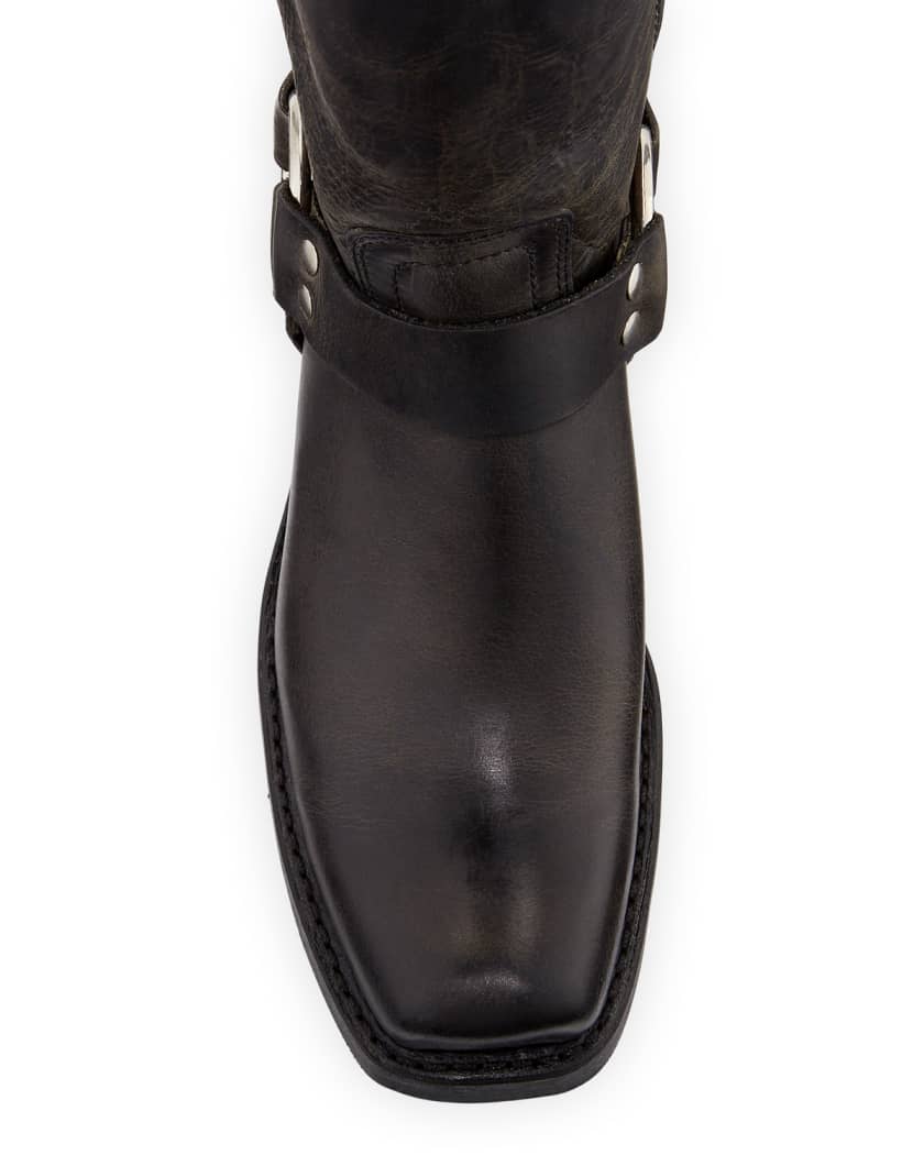 Harness 8R Leather Knee Boots