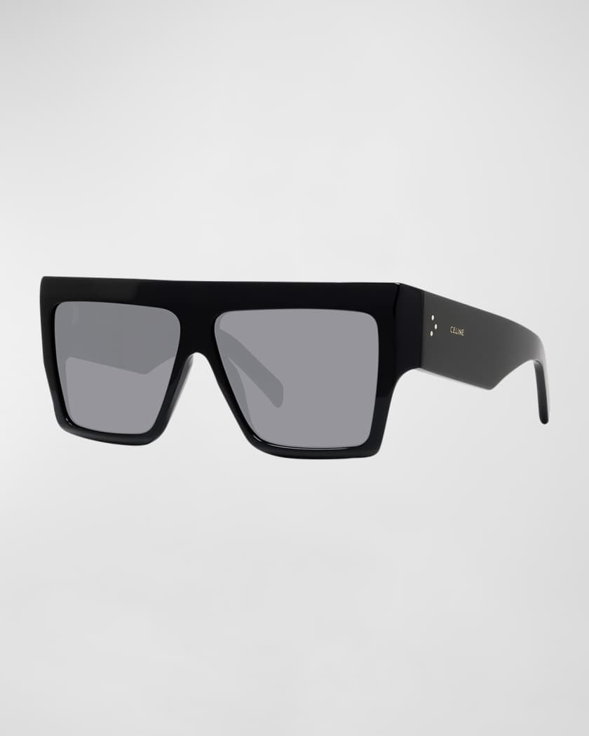 Chunky Rectangle Acetate Sunglasses