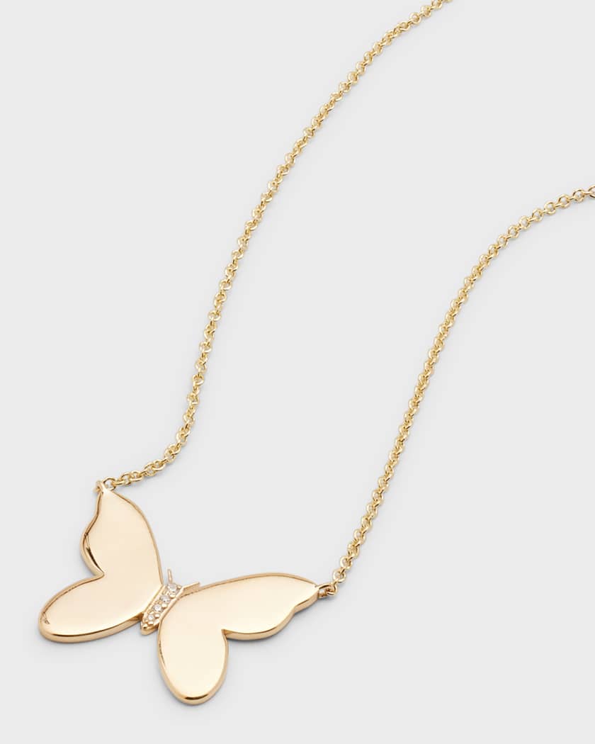 Alexander mcqueen shop butterfly necklace