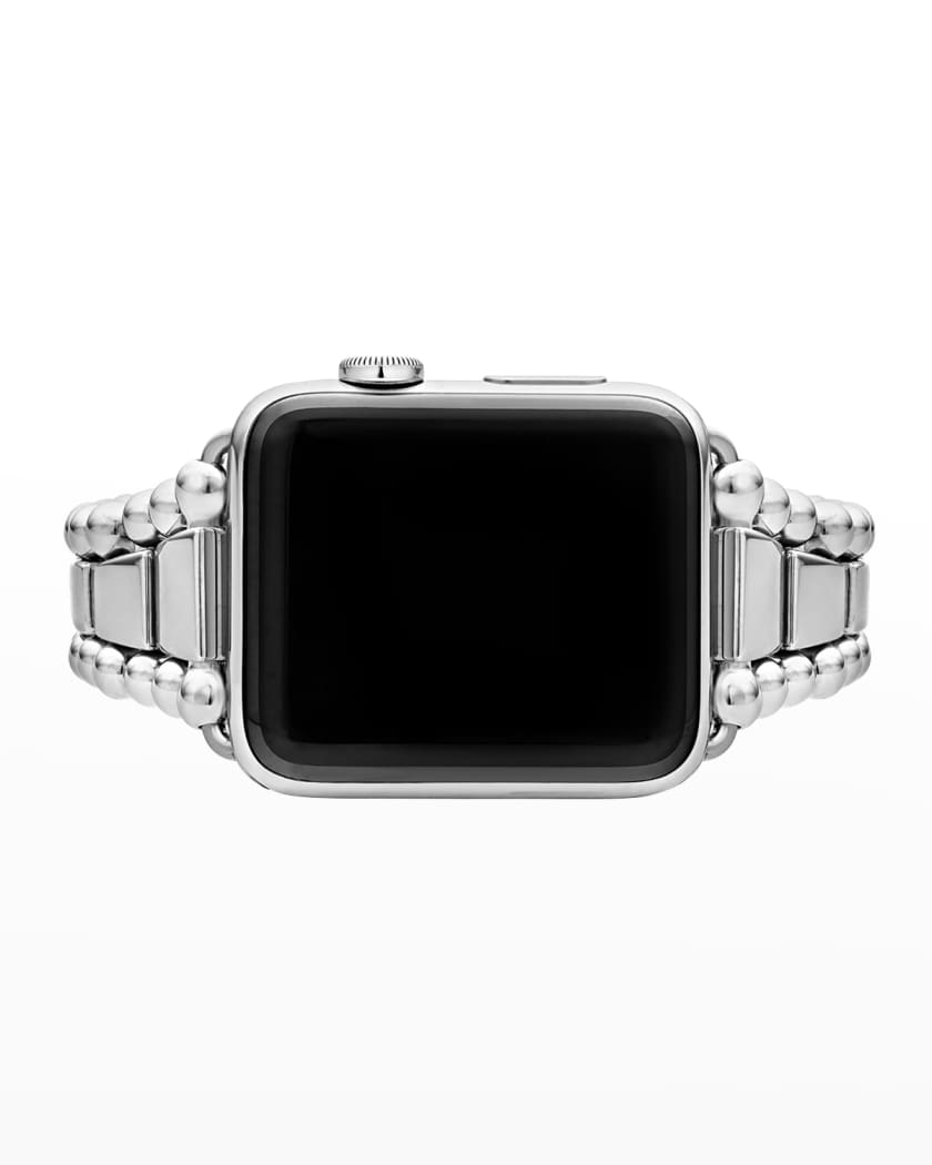 Sterling silver Apple watch band