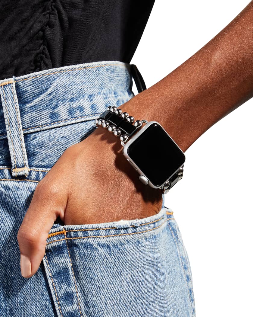 Smart Caviar Black 38mm Apple Watch Bracelet