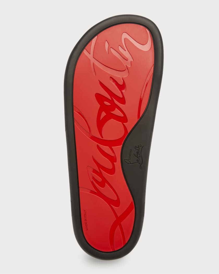 Christian louboutin slides men best sale