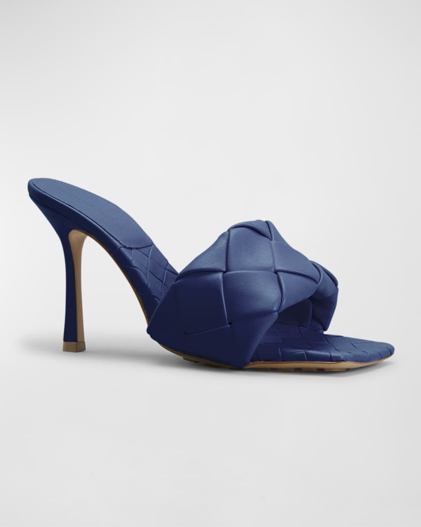 Bottega veneta blue clearance mules