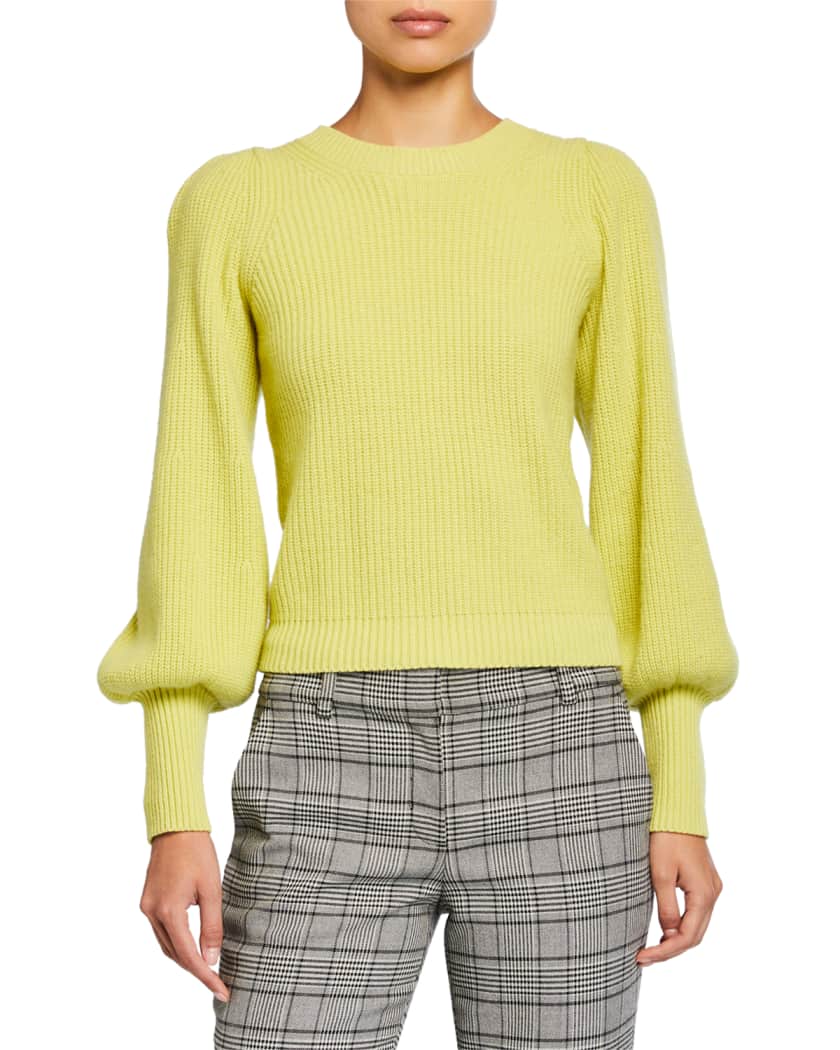 Eliana Crewneck Bishop Sleeve Sweater and Matching Items Neiman
