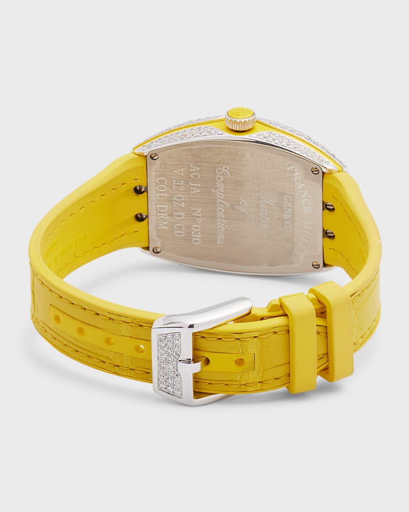 Franck muller store yellow diamond