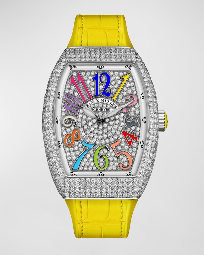 Franck muller yellow diamond best sale