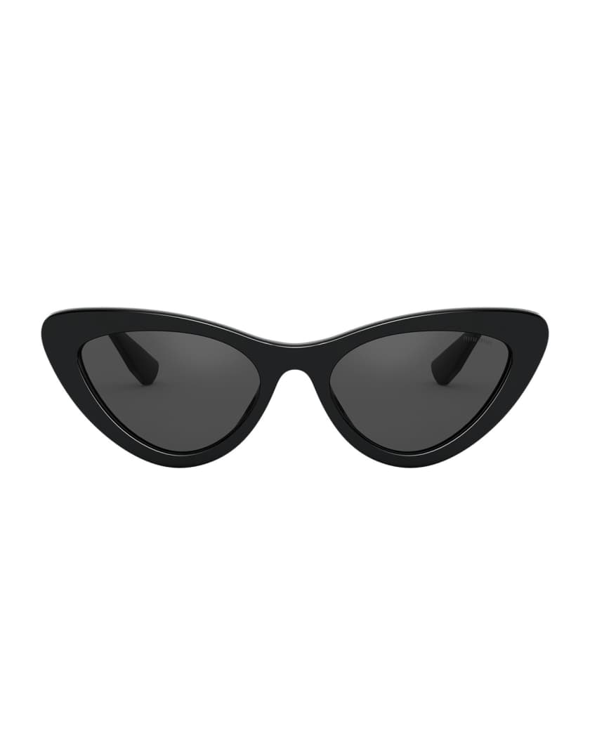Miu miu cat eye acetate sunglasses clearance