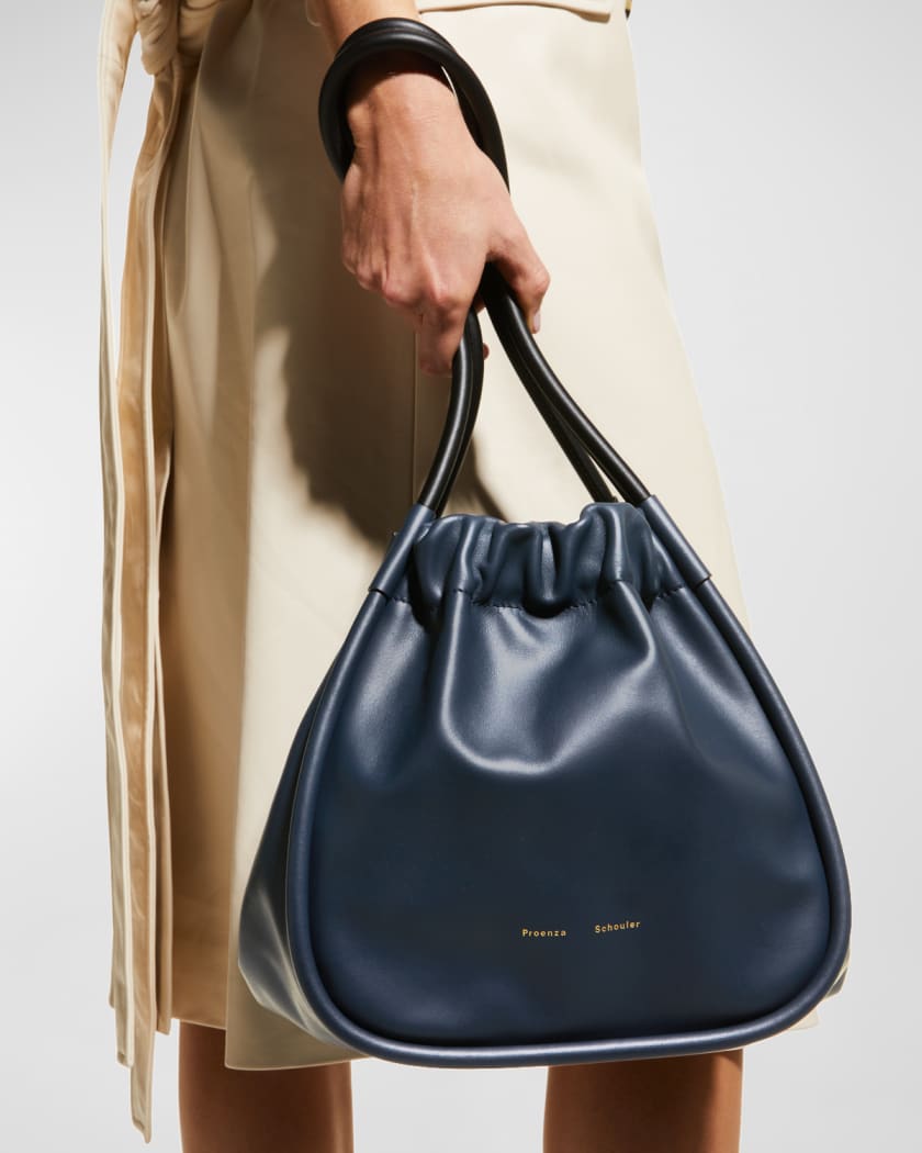 Proenza Schouler Large Ruched Leather Tote