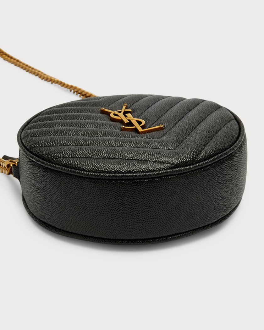 ysl round camera bag outfit