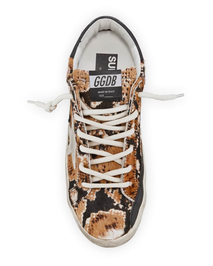 Superstar Snake Calf Hair Sneakers