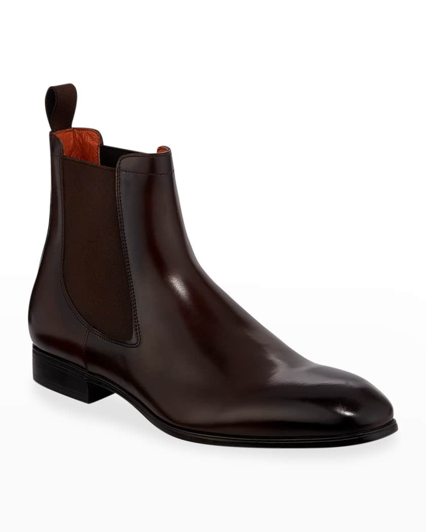 Santoni luna chelsea boot Clearance