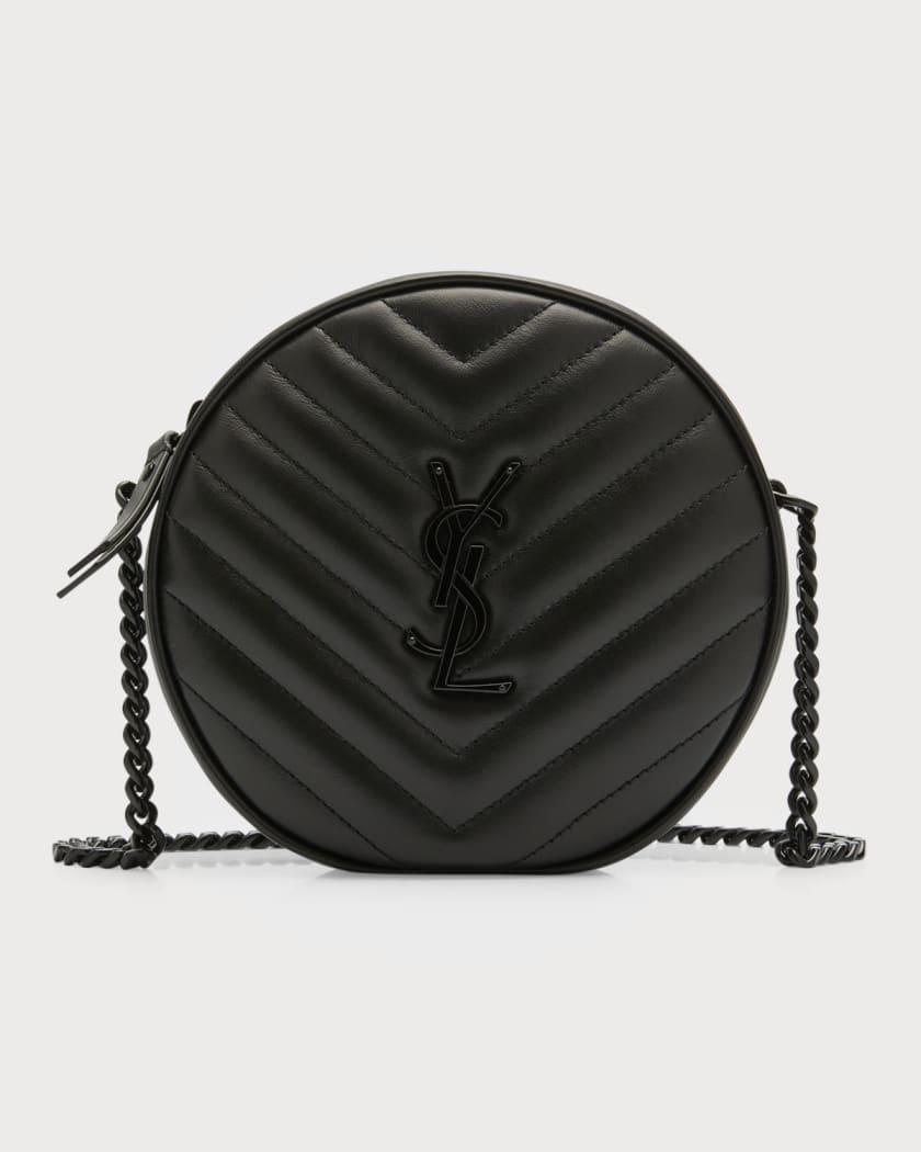 Saint Laurent Jade Ysl Round Crossbody Bag