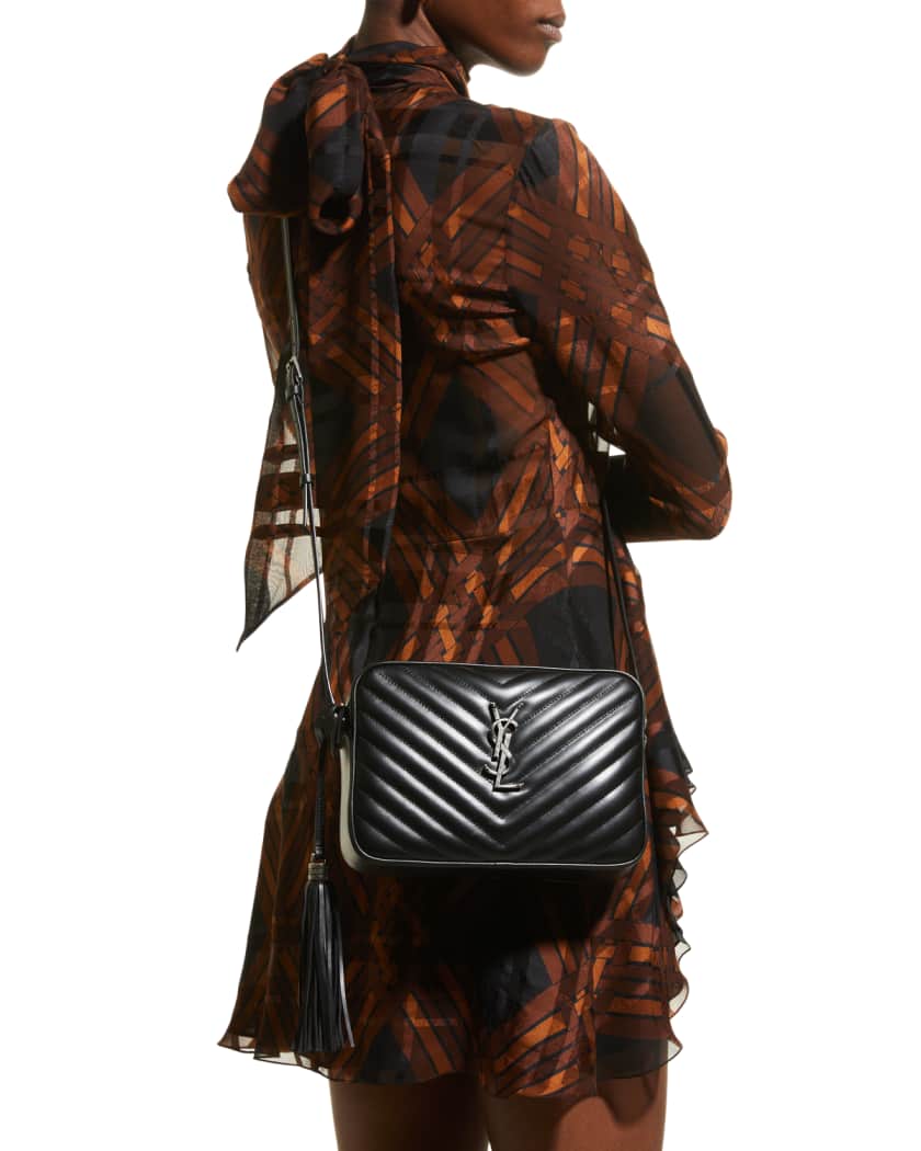 Yves Saint Laurent Lou Calfskin Leather Crossbody Bag